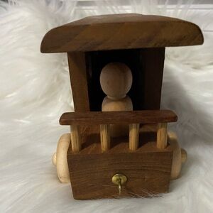 Vintage‎ wooden toy train
